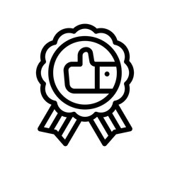 quality line icon