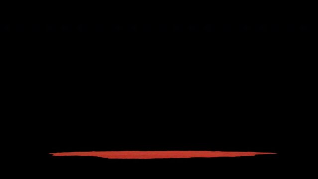 The volcano burst, erupting violently. Lava, sparks, Realistic animation effect background footage, motion graphics, overlay 4K drag-and-drop editing software blending modes