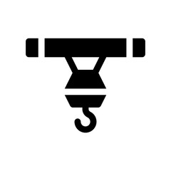 crane glyph icon