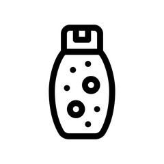 shampoo line icon