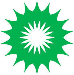 brutalist abstract geometric shape