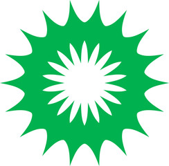 brutalist abstract geometric shape