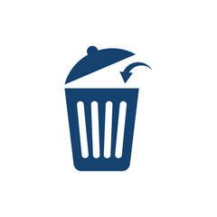 Trash Icon Vector Design template