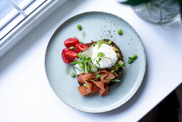 salad with vegetables and cheese