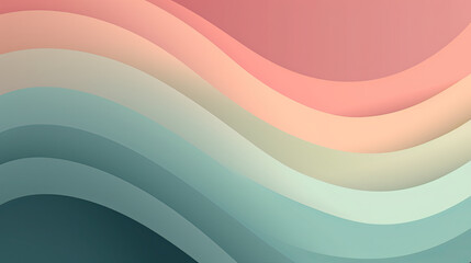 A colorful background with pale color wavy design.