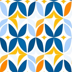 Geometric seamless abstract patterns, texture.