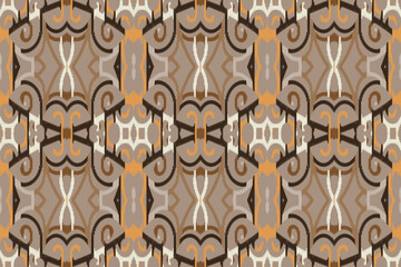 Motif Ikat Paisley Embroidery Background. Ikat Fabric Geometric Ethnic Oriental Pattern Traditional. Ikat Aztec Style Abstract Design for Print Texture,fabric,saree,sari,carpet.