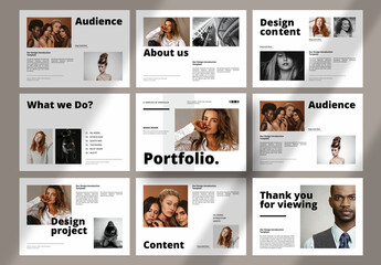 Portfolio Brochure Layout
