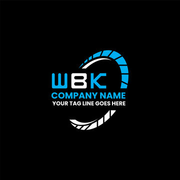 WBK letter logo vector design, WBK simple and modern logo. WBK luxurious alphabet design  