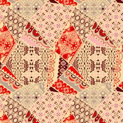 floral abstract pattern suitable for textile and printing needs