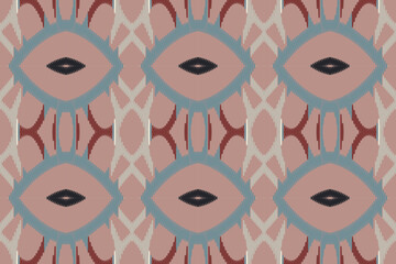 Ikat Damask Paisley Embroidery Background. Ikat Damask Geometric Ethnic Oriental Pattern Traditional. Ikat Aztec Style Abstract Design for Print Texture,fabric,saree,sari,carpet.