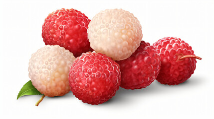 Fresh lychee or litchi fruit