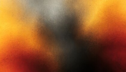 fiery yellow burnt orange copper red brown gray black abstract background. Color gradient , generated by AI - obrazy, fototapety, plakaty