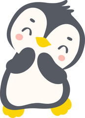 Baby Penguin cartoon graphic