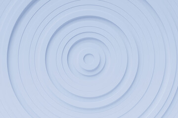 Fototapeta na wymiar 3D rendering abstract light blue round fractal, portal. Colorful round spiral.