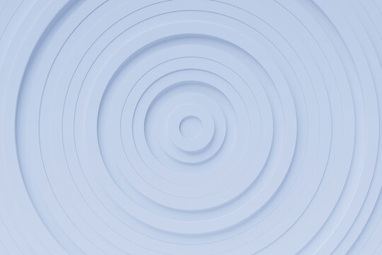 3D rendering abstract light blue round fractal, portal. Colorful round spiral. © Виталий Сова