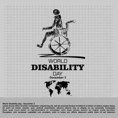 World Disability Day, 3 December