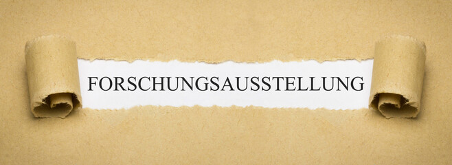 Forschungsausstellung
