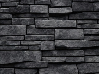 Naklejka premium default black stone wall background