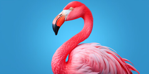 Fototapeta premium Bright and colorful animal poster.
