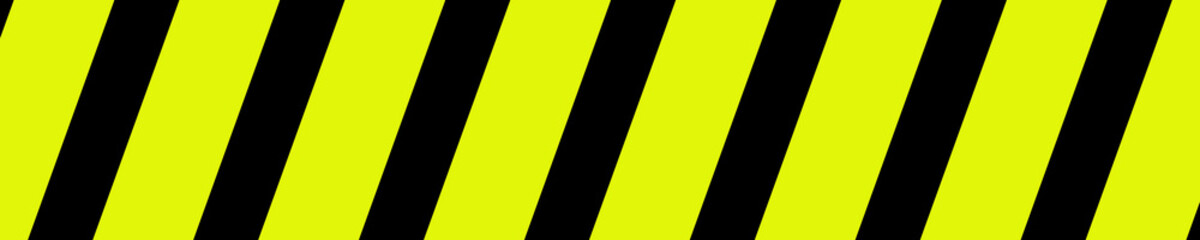 Absperrband Hintergrund gelb schwarz - obrazy, fototapety, plakaty