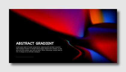 Modern Background Design with Gradient and Minimalist Gradient Background with geometric shapes for Website design, landing page, wallpaper, banner, poster, flyer, and presentation
