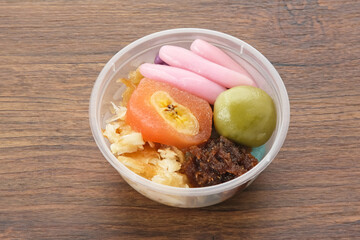 Jajan Pasar, mix of traditional Indonesian cakes
