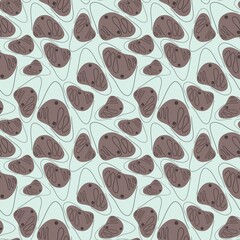Cute abstract seamless pattern for textilу and wrapping