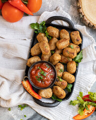Wegetariańskie nuggetsy © Paulina