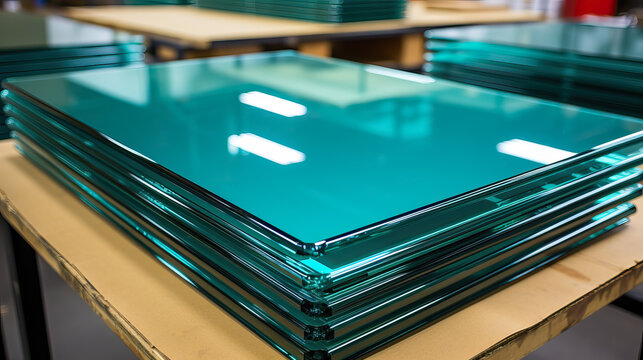 Glass factory produces a variety of glass thicknesses