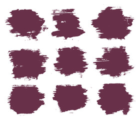 Hand drawn purple brush stroke texture background