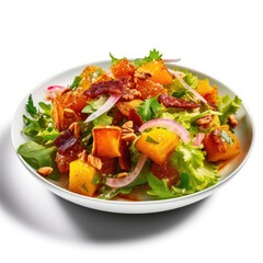 Baked Pumpkin Salad