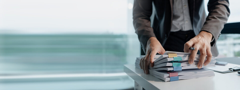 Preparing documents to attend the meeting, Checking documents that employees have brought in the office, Arrange printed information into relevant categories.