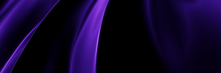 Purple gradient wave. Abstract wave background.