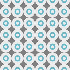 Circle donut seamless pattern design for decorating, wallpaper, wrapping paper, fabric, backdrop and etc.