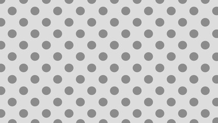 Grey background seamless pattern with dots