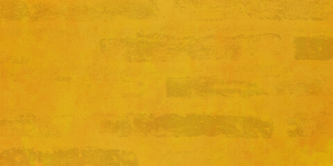 Background concrete wall paint yellow with dirty details