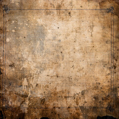Grunge aged brown stone wall digital backdrop
