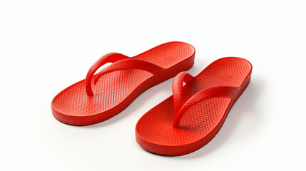 Red Flip Flops