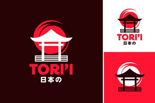 "Tori Japanese Restaurant" is a logo design asset suitable for creating visual materials such as logos, menus, and promotional materials for Japanese restaurants with a cozy and stylish atmosphere.