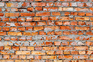 Background from textured brick wall