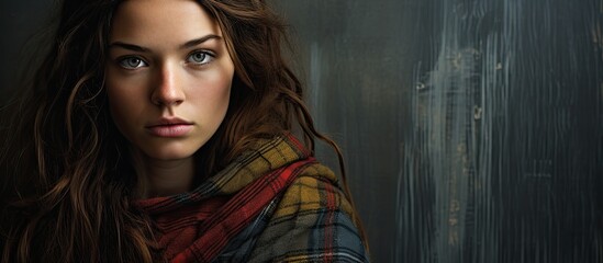 Fototapeta premium Woman from Scotland
