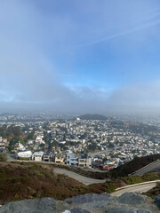 Vue panoramique de San Francisco, Californie