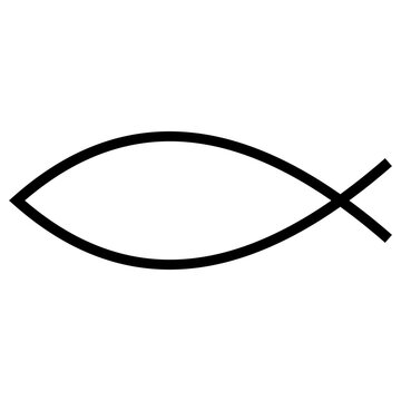 Christian ancient symbol, Jesus sign fish, fish horoscope constellation