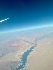 Survol de l'Ouest américain en avion