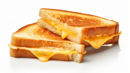 Toast sandwich with cheese.