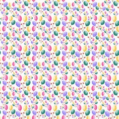 background with balloons