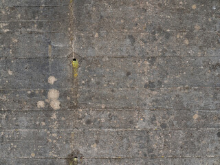 Fiemel Batterij, Bunker In The Netherlands. Second world war building. Structure of the wall.