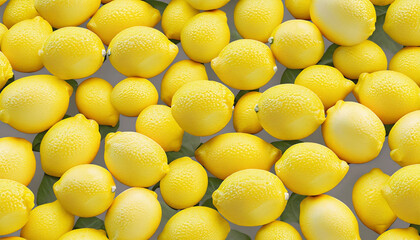 Delightful Fresh Lemon Pattern