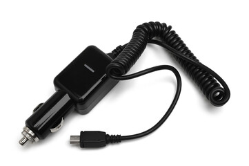 Car charger with cable